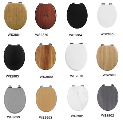 WOLTU Toilettendeckel Absenkautomatik WC Sitz klobrille Toilettensitz Klodeckel - Bild 1 von 4