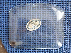 CONVEX ROUND TOP #311 GLASS FOR GILBERT CLOCK PART B - Picture 1 of 7