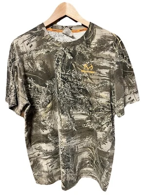 Camiseta De Colección Realtree Para Hombre L Camuflada AOP Caza Hipster Y2K De Colección Foto 1 de 4