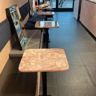Rose Quartz Coffee Slab Top | Modern Interior Quartz Slab For Decorations - image 1 of 4