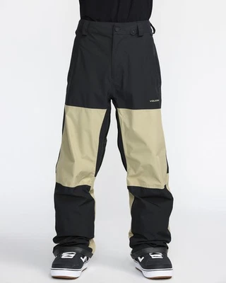 Pantalones de nieve Volcom Dua Gore-Tex para hombre, verde musgo, X-grande Foto 1 de 4