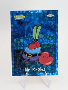2025 Topps Chrome SpongeBob Mr. Krabs Bubblefractor /99 NM - Bild 1 von 2