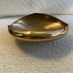 Ciotola vintage MCM ottone oro metallo piedini catchall UNICA - Foto 1 di 11