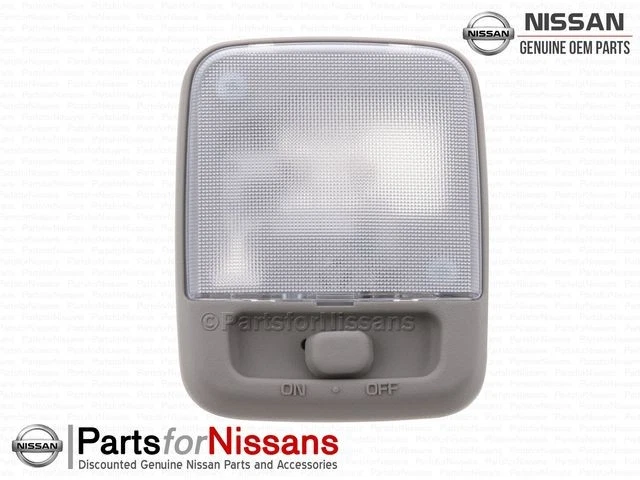 Genuine Nissan Altima Pathfinder Sentra Titan Center Roof Console Reading Map La - Image 1 of 4