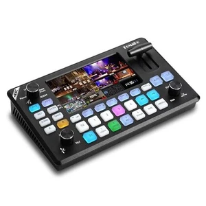 4K HDMI Video Mixer Umschalter, 5,5 Zoll FHD LCD Bildschirm, 4-Kanal 4K60FPS KC602 - Bild 1 von 7