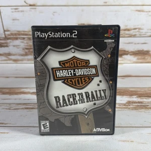Harley-Davidson Race to the Rally PS2 gioco moto completo testato 2006 - Foto 1 di 4