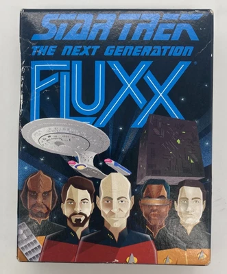 Juego de cartas Star Trek: The Next Generation TNG Fluxx 2018 Looney Labs - Completo Foto 1 de 4