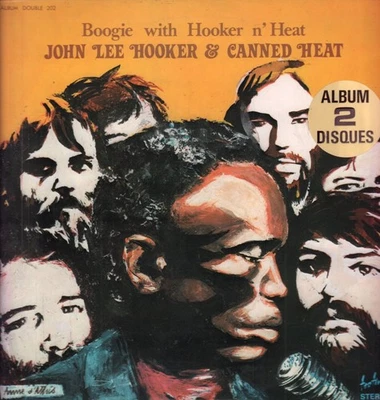 John Lee Hooker & Canned Heat Boogie With Hooker N' Heat double LP vinyl France Foto 1 de 4