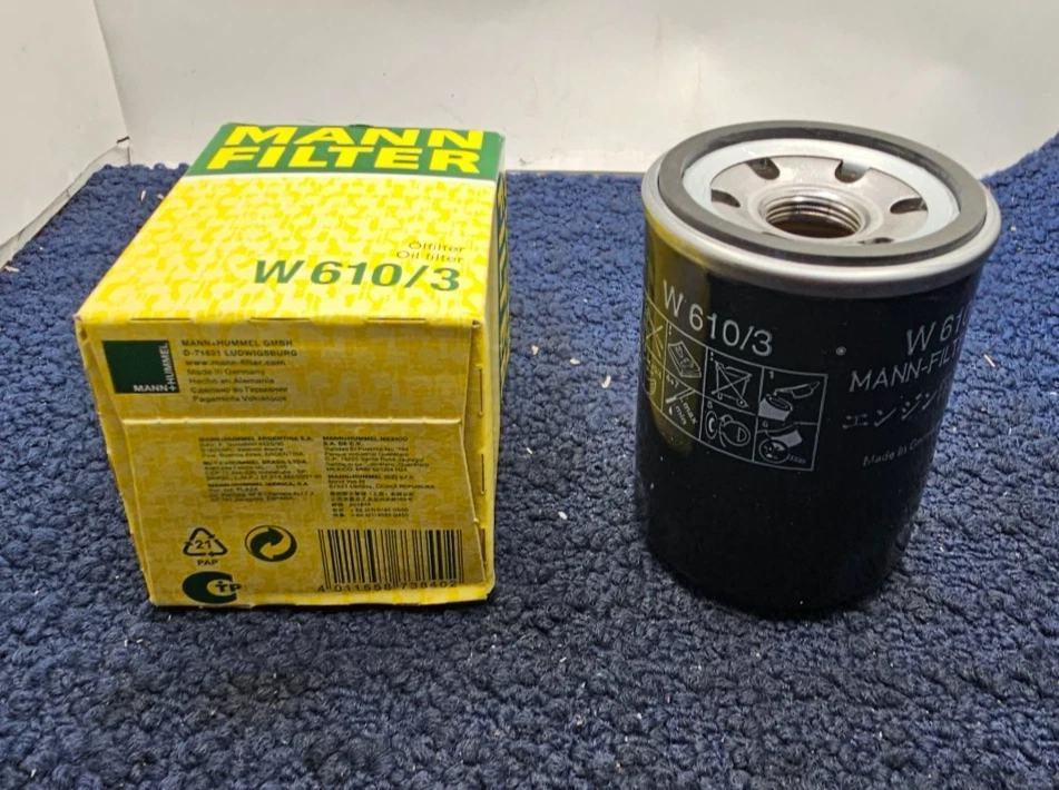 FILTRO MANN W 610/3: Filtro de aceite para ACURA TL 3.2 2001-2003 Foto 1 de 4