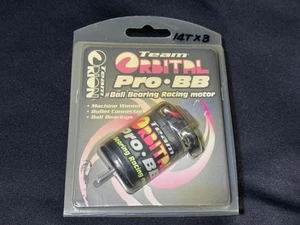 Vintage Team Orion Orbital Pro BB Brushed Motor 14T X 3 (Triple core) Bearing - Picture 1 of 4
