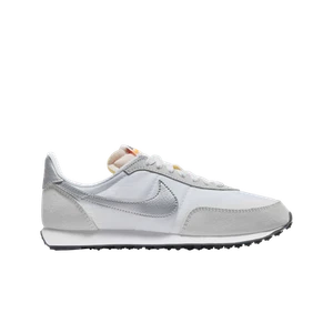 (W) Nike Waffle Trainer 2 White Metallic Silver - Picture 1 of 1