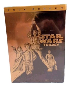 Star Wars Trilogy Episodes 4-6 (DVD 2004, 4-Disc Set, Full Screen (IV-VI) Sealed - Picture 1 of 7