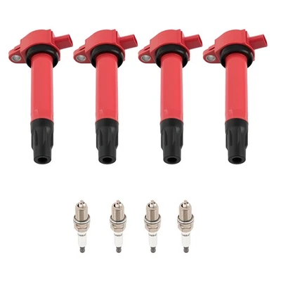 4pcs Ignition Coils & 4pcs Spark Plugs for 2007-2011 Dodge Caliber 2.4L UF557 - Image 1 of 4