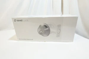 LEVEL LOCK * SATIN NICKEL* THE INVISIBLE SMART LOCK - NEW # C2 - Picture 1 of 14