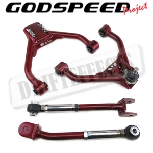Godspeed Adjustable Front Upper + Rear Camber Kit For 2008-13 G37 Coupe/Sedan - Picture 1 of 4