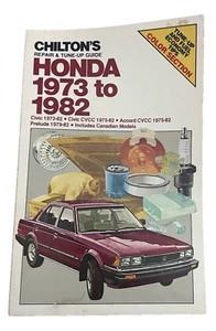 Chilton 6980. Honda 1973 bis 1982 Reparatur & Tuning Anleitung - Bild 1 von 1