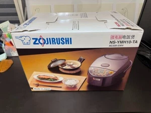 ZOJIRUSHI Rice Cooker Ultimate Cooker 5 cups NS-YMH10 220-230V - Picture 1 of 6