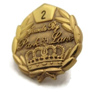 Jewels by Park Lane 2 Years Employee Award Pin Nice Quality Gold Tone - Picture 1 of 4