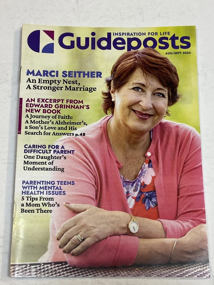 Guideposts Magazine Aug Sep 2023 Marci Seither Edward Grinnan Teen Mental Health - Image 1 of 1