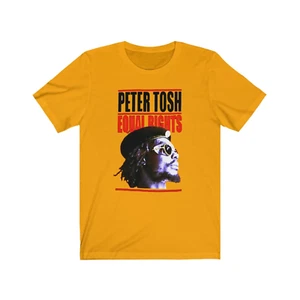 Peter Tosh Hombre Camiseta Amarilla Manga Corta Todas las Tallas S a 5XL TA5315 - Imagen 1 de 3