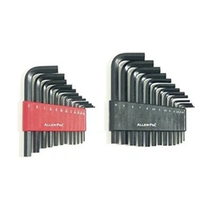Metric & SAE Short Arm Allen Wrench Set (25 Piece) - Picture 1 of 1