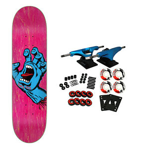 Santa Cruz Skateboard Complete Screaming Hand Pink 7.8" x 31"