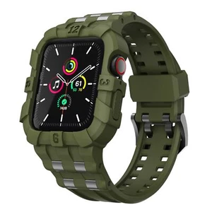 Compatible with Apple Watch Series 9 8/7 45mm SE 6/5/4/3 44mm 42mm, Rugged Ca... - Zdjęcie 1 z 6