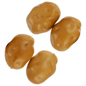 Decorative Fake Potato Set of 4 for Showcase Accessory and Home Decor - Picture 1 of 12