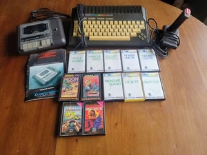 Commadore Plus 4 With Games Joystick 1531 Datassette - Photo 1/18