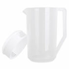 2L Large Capacity Measuring Water Pitcher Jug With Lid Cold Kettle For Tea Juice