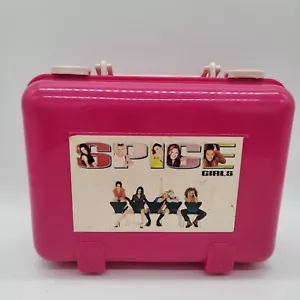 Vintage Spice Girls Small Plastic Box Lunchbox Style - Picture 1 of 4