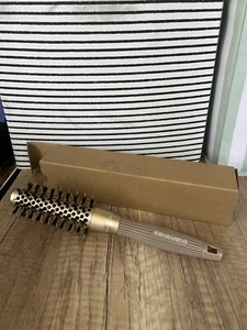 Bangmeng Spazzola Capelli Tonda 1" Antistatica Termica Ceramica Ionica Setole Cinghiale - Foto 1 di 1
