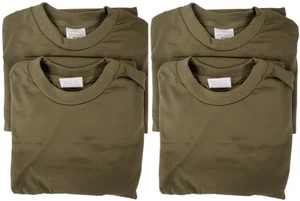 (4 PACK) DLA Skillcraft Troop Support Coyote Med Crew Neck Army Military T-Shirt - Picture 1 of 4