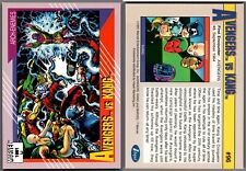 1991 Marvel, Arch-Enemies #96 Avengers vs Kang