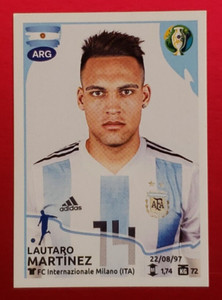 Lautaro Martinez #145 Rookie Sticker - PANINI Copa America 2019