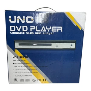 BRAND NEW UNOPENED UNO DVD PLAYER Compact Slim DVD Player UNO-02DVD - Picture 1 of 3