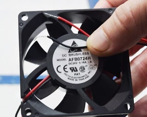 1pcs  Delta AFB0724H -F00 7015 24V 0.12A 3-wire cooling fan - Picture 1 of 5