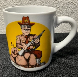Line Up Police Products Collectors Edition Coffee Cup Mug Back Shootin Ambushin - Picture 1 of 8