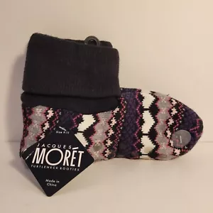 Vintage Jacques Moret Turtleneck Booties NWT Size 9-11 Acrylic/Polyester/Spandex - Picture 1 of 8