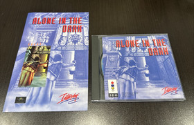 Alone in the Dark (3DO) Complete Jewel Case! No Longbox! Tested! Authentic!