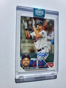 2024 Topps Archives Signature Series Alex Kirilloff On Card Auto /99 #415 Twins - Bild 1 von 4