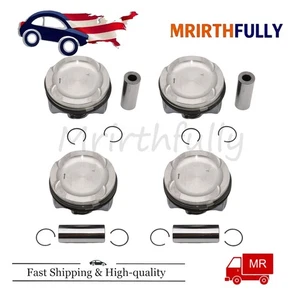 Piston & Ring Kit Fit For JEEP Wrangler Grand Cherokee Compass 2.0T 2018-23 - Foto 1 di 10