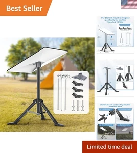 Starlink Gen 3 & Mini höhenverstellbarer Stativständer - tragbares Outdoor Setup - Bild 1 von 13
