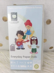 Cricut Shapes Cartridge - Everyday Paper Dolls - kids people clothing accesories - Picture 1 of 9