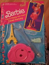 Barbie Play and Display  Set of 2 (doll stands) Travel Fantasy /Video Star