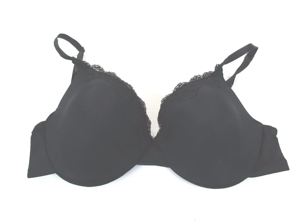 Sutiã feminino *ISAAC MIZRAHI* TAMANHO 38D PRETO COM FECHO TRASEIRO  - Imagem 1 de 4