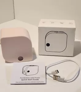 NEW Wireless Pink Colored Phomemo Label Printer P12 FREE SHIPPING!!! - Picture 1 of 6
