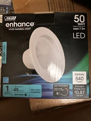 Feit Electric 3908183 7.2 watt 4 in. Enhance White LED - Image 1 of 4