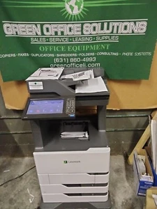 NEW Lexmark XM7355 HIGH SPEED Printer Copier Fax Scanner FREE SHIPPING Low Meter - Picture 1 of 4