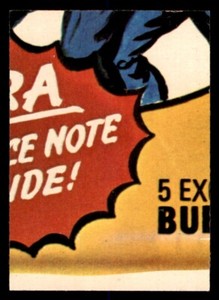 1974 Topps Wacky Packages Series 9 #37 Hookey Puzzle Bottom Middle EX/MT